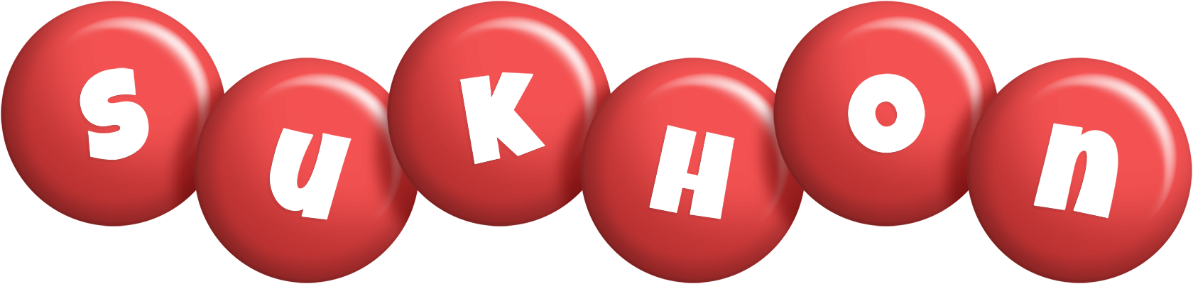 Sukhon candy-red logo