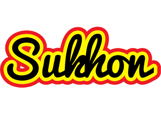 Sukhon flaming logo