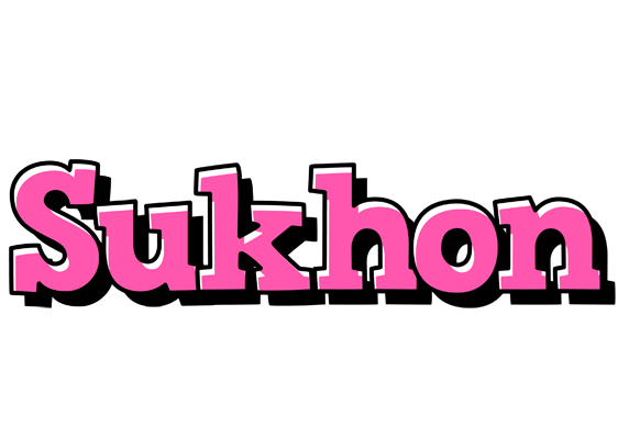 Sukhon girlish logo