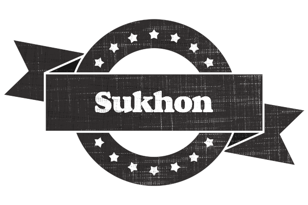 Sukhon grunge logo
