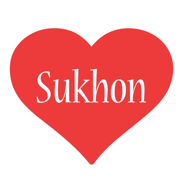 Sukhon love logo