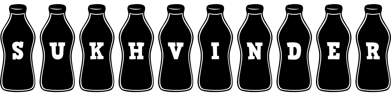 Sukhvinder bottle logo