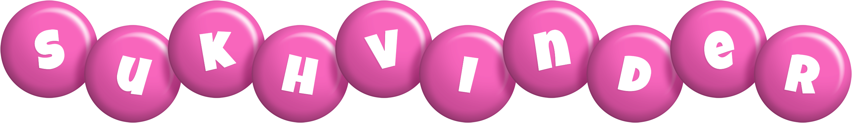 Sukhvinder candy-pink logo