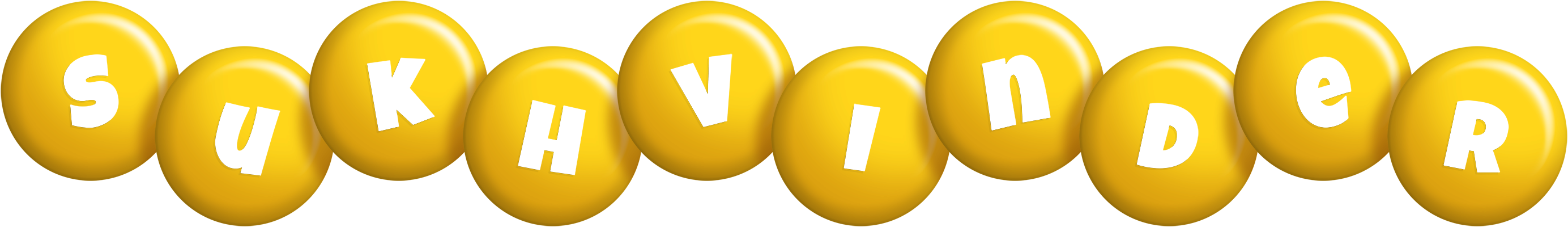 Sukhvinder candy-yellow logo
