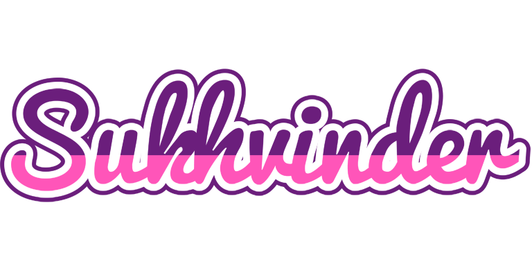 Sukhvinder cheerful logo