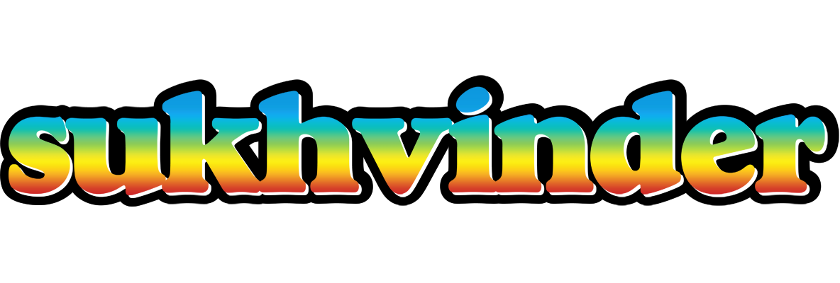 Sukhvinder color logo
