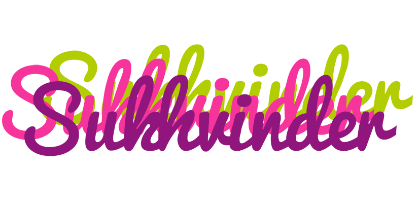 Sukhvinder flowers logo