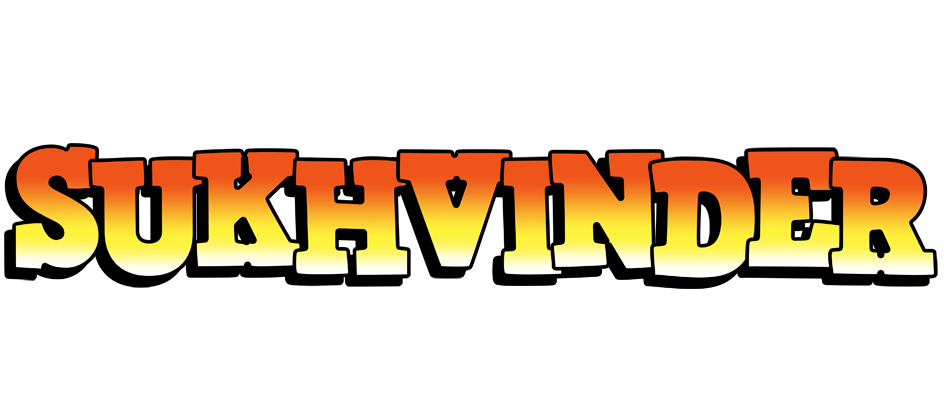 Sukhvinder sunset logo