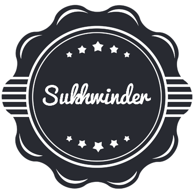 Sukhwinder badge logo