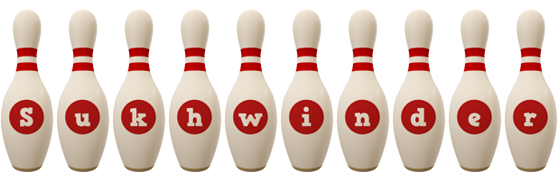 Sukhwinder bowling-pin logo