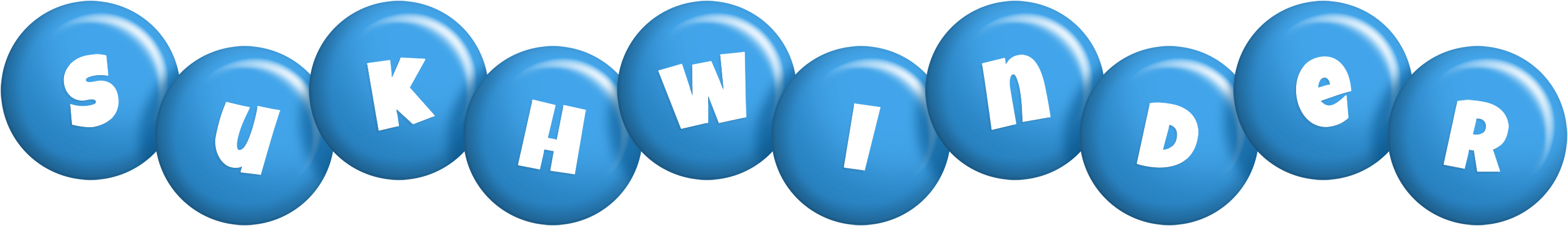 Sukhwinder candy-blue logo