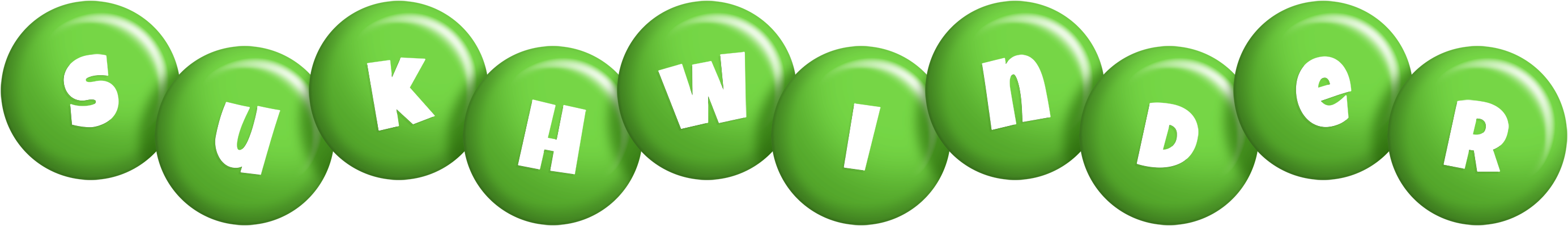 Sukhwinder candy-green logo