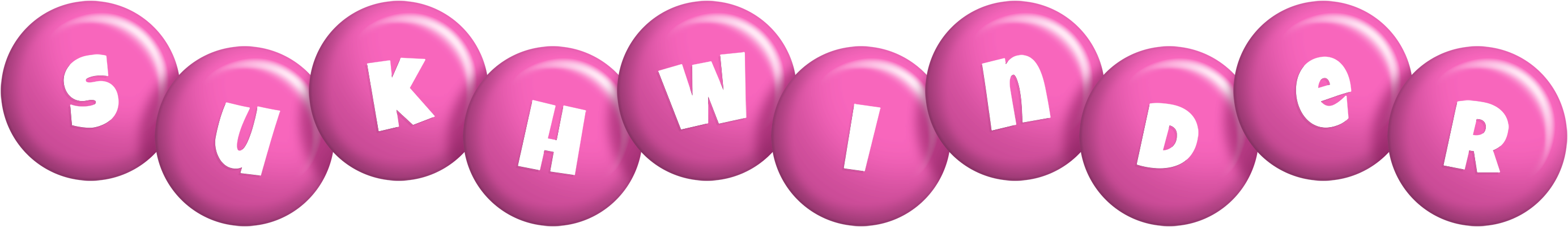 Sukhwinder candy-pink logo