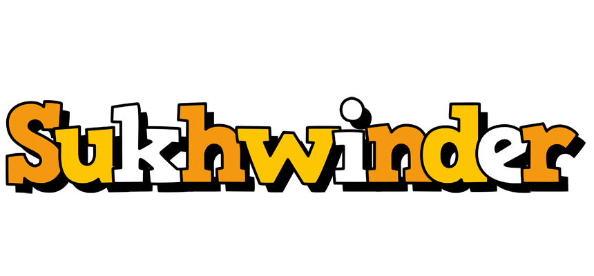 Sukhwinder cartoon logo