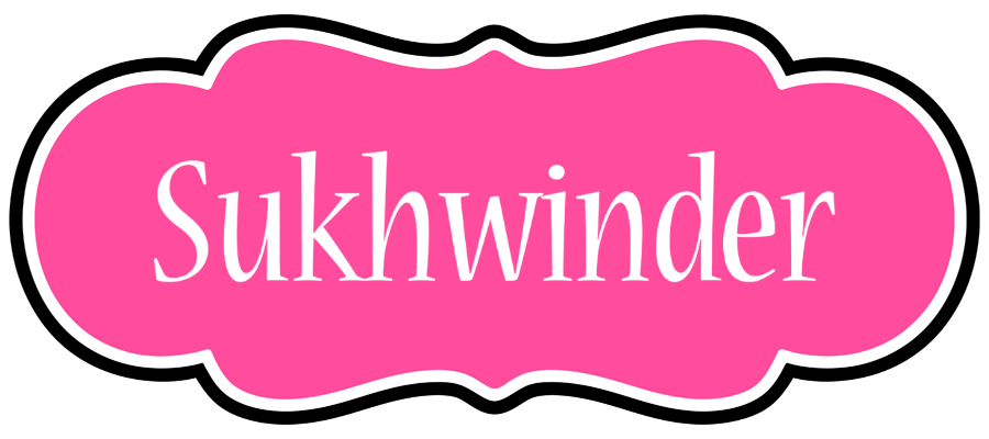 Sukhwinder invitation logo