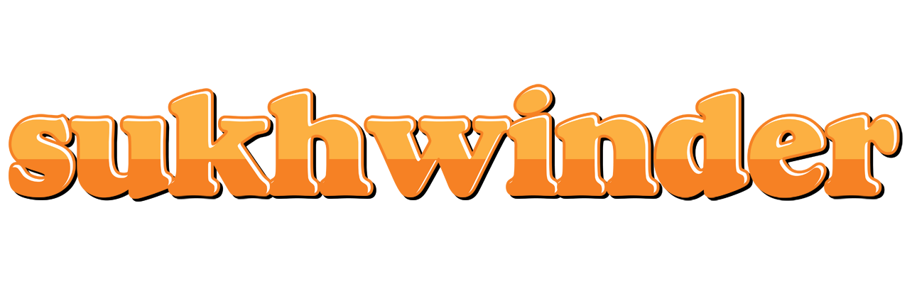 Sukhwinder orange logo