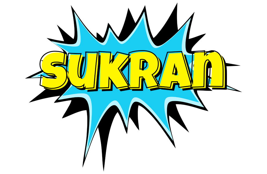 Sukran amazing logo