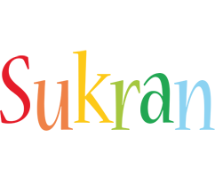 Sukran birthday logo