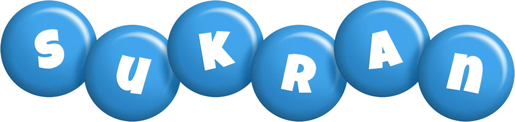 Sukran candy-blue logo