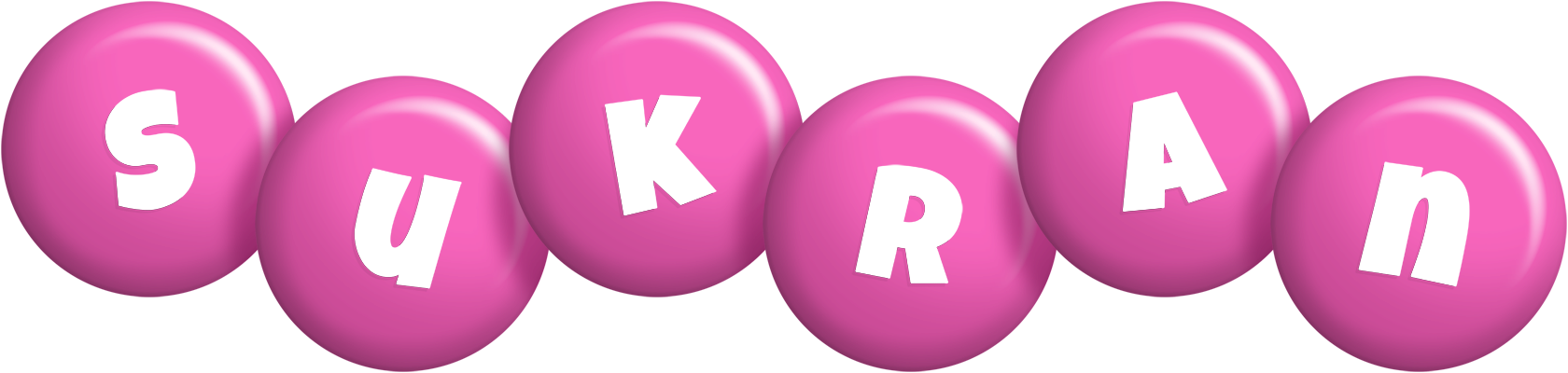 Sukran candy-pink logo