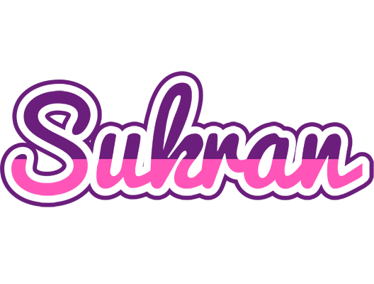 Sukran cheerful logo