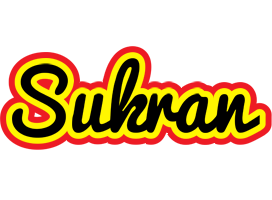 Sukran flaming logo