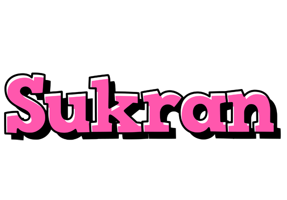 Sukran girlish logo