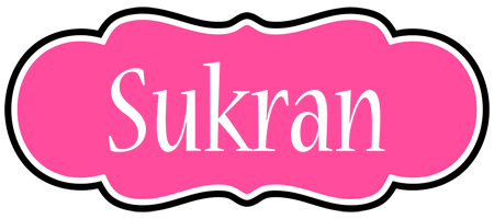 Sukran invitation logo