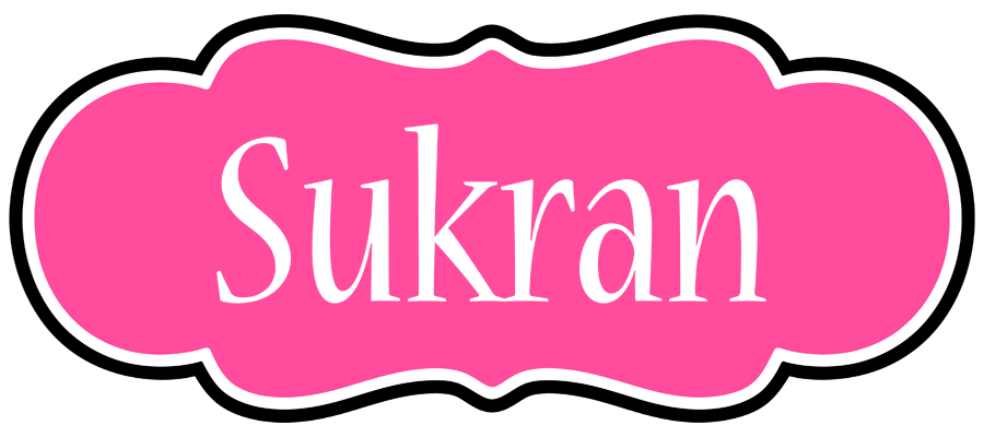 Sukran invitation logo
