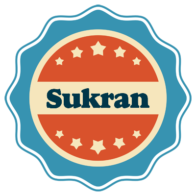 Sukran labels logo