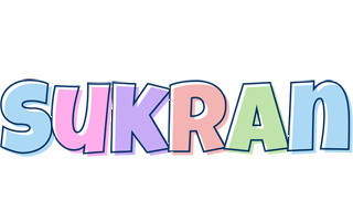 Sukran pastel logo