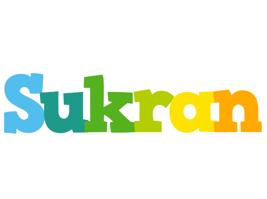 Sukran rainbows logo