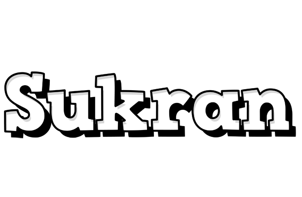 Sukran snowing logo