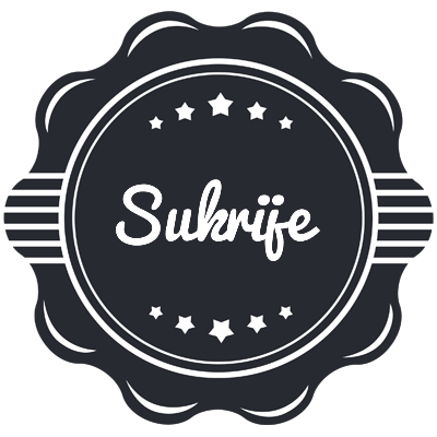 Sukrije badge logo