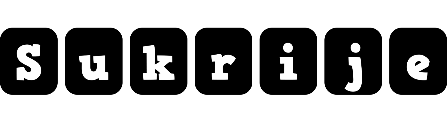 Sukrije box logo