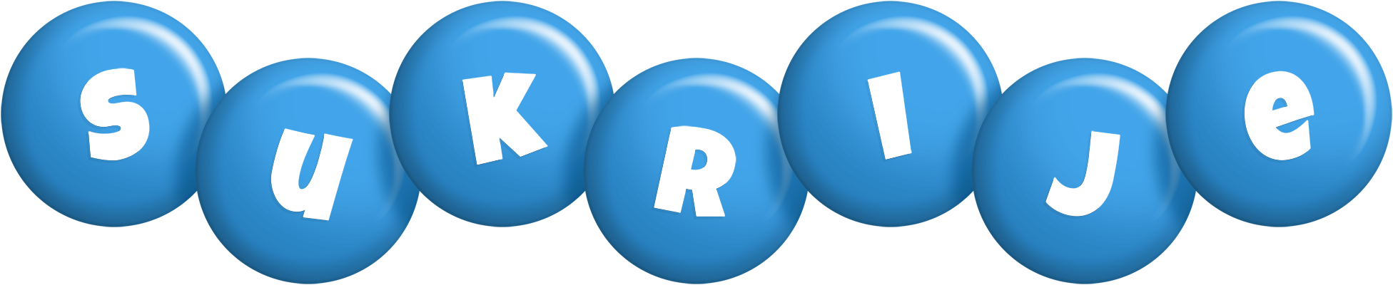 Sukrije candy-blue logo