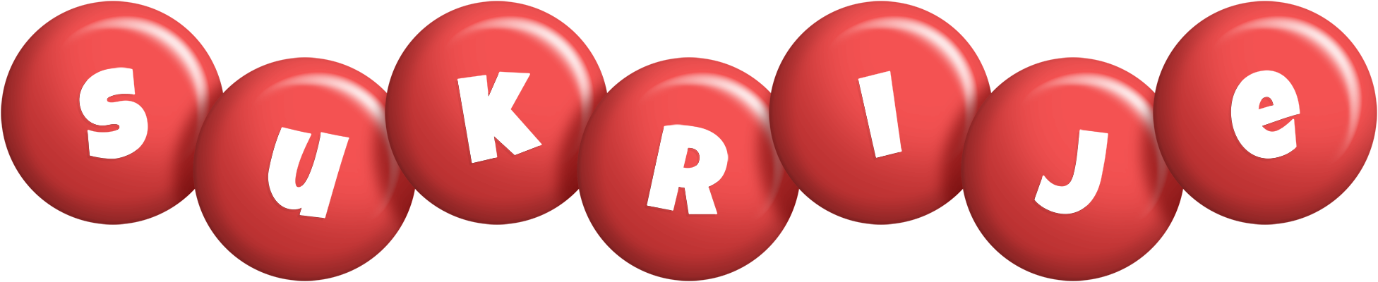 Sukrije candy-red logo