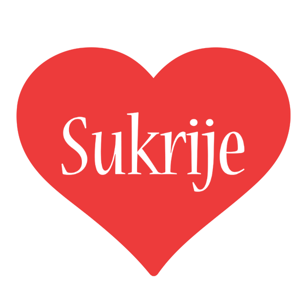 Sukrije love logo