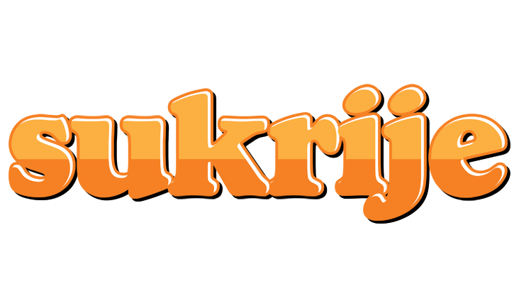 Sukrije orange logo