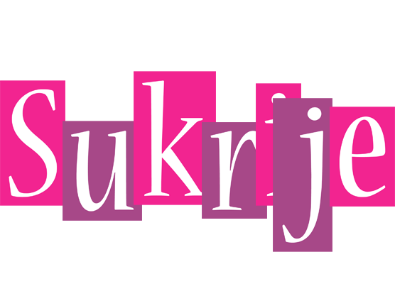 Sukrije whine logo