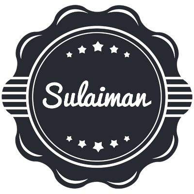 Sulaiman badge logo