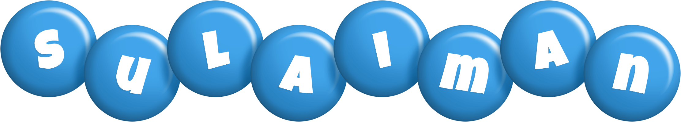 Sulaiman candy-blue logo