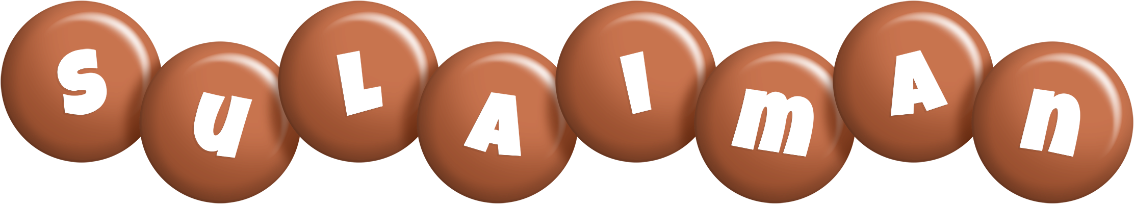 Sulaiman candy-brown logo