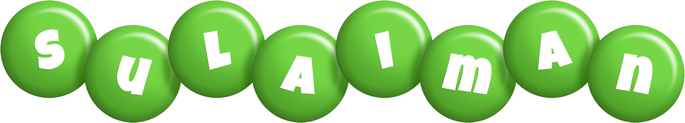Sulaiman candy-green logo