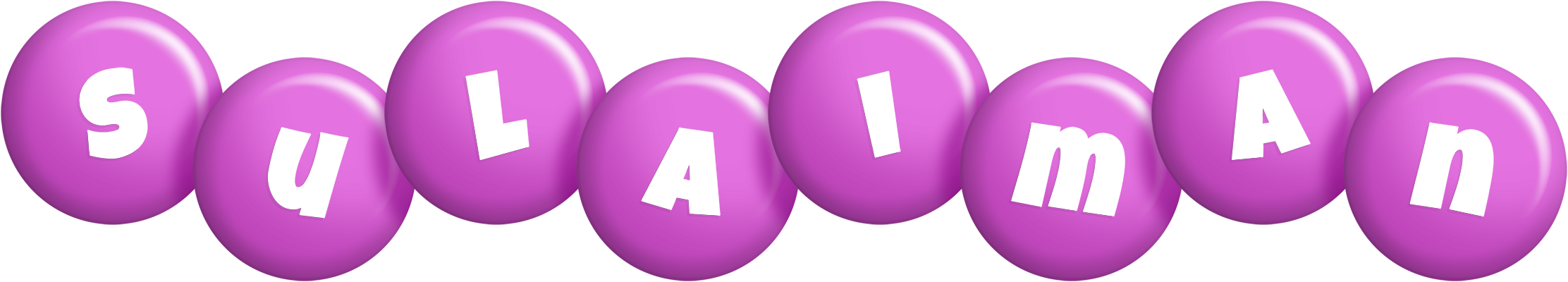 Sulaiman candy-purple logo