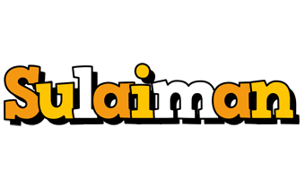 Sulaiman cartoon logo