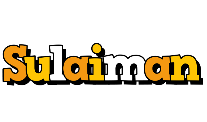 Sulaiman cartoon logo
