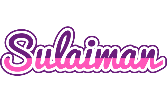 Sulaiman cheerful logo
