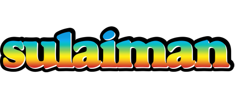 Sulaiman color logo