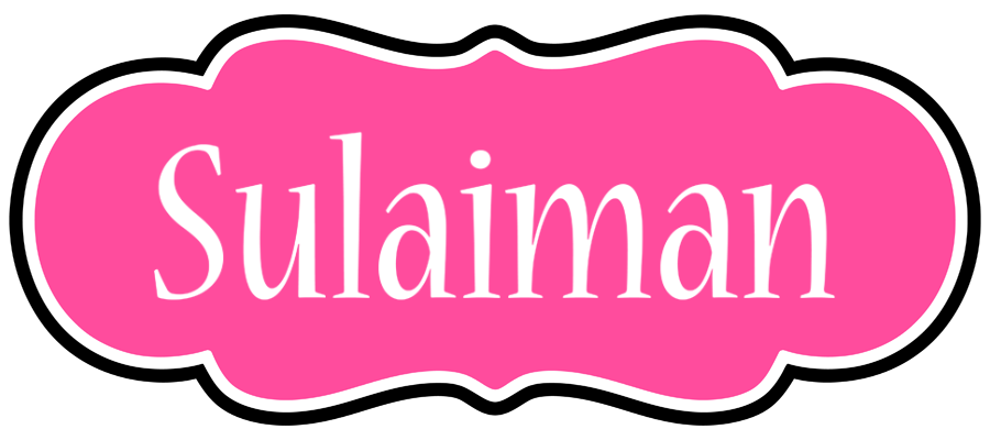 Sulaiman invitation logo
